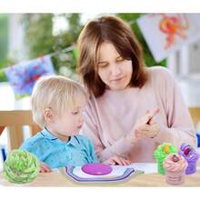 50 Pack Butter Slime Toy Kit, Super Soft And Non-Sticky,Very Suitable Birthday Gifts For Boys And Gir,Party Favors,Stress Relief Toys,Easter Filling Stuffers.