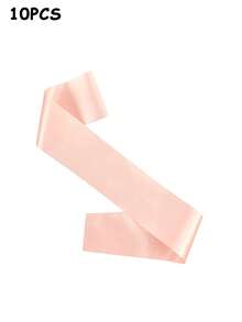 1pc/6pcs Customized Romantic Ribbon Belts; DIY Dress Up For Weddings, Parties, Birthdays, And Graduation Ceremonies; Customized Decorations; Gift Ribbon; Customized Gold Handwritten Fonts; Available In Multiple Colors; Customized Accessories For Brides And Bridesmaids. - A - View 38