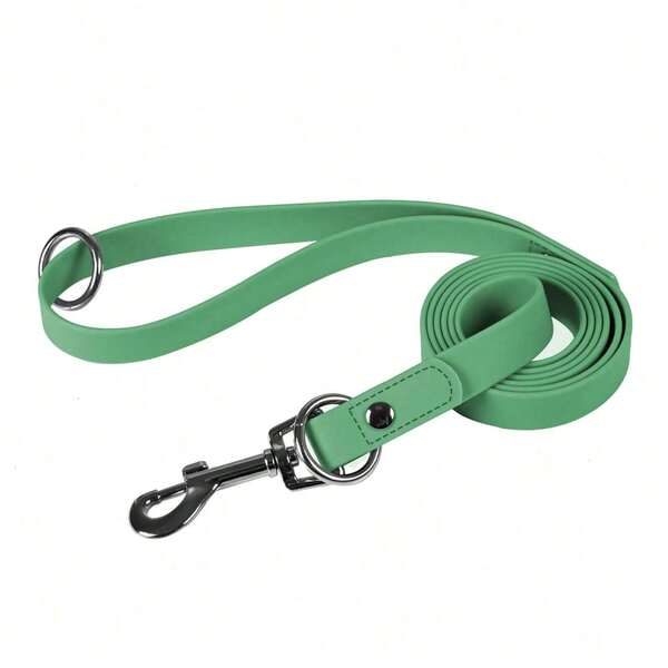 PVC Hundeleine, wasserdicht, geruchlos, rostfrei, leicht zu reinigen, angenehmes Griffgefühl, stabile Leine geeignet für kleine, mittlere und große Hunde, zum Spazierengehen und Training