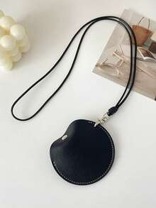 1 pieza Bolsa de almacenamiento personalizada para auriculares Bluetooth, monedero redondo personalizado tipo halter - Multicolor - Ver 10