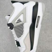 Retro White Cement -Retro , Suitable Forboth Courtand Street  Plain    Casual    Hot Pressing    Sneakers  School  Holiday  Home  Outdoor  Gym & Fitness    The Four Seasons - Đen và trắng - Xem 3