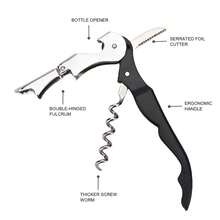 Bottle Opener, Multifunctional Bottle Opener, Manual Wine Bottle Opener For Home Use, Bartenders And Waiters