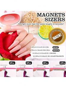 Cortaúñas con imanes, cortaúñas para uñas acrílicas, cortador de uñas artificiales falsas, recortador de puntas de uñas, herramienta de manicura y pedicura con hoja afilada para salón, hogar y belleza, cortaúñas ajustable con imanes y medidores para uñas acrílicas - Negro, cortaúñas morado, herramientas para uñas, suministros para uñas, cortaúñas, herramientas para uñas, corta uñas, guillotina de uñas. Regalo de Navidad perfecto