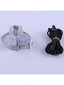 鹦鹉防咬飞行训练牵引绳套装，超轻胸背带牵引绳，柔软便携宠物玩具 - 彩色 - 查看 17