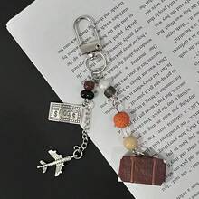 创意有趣的旅行钥匙扣包包挂饰 - 彩色 - 查看 5