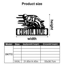 1pc Customizable Motorcycle Rider Metal Mural - Personalized Motorcycle Logo Decoration - Art Style Reusable Decorative Metal Mural - Suitable For Porch, Courtyard, Garden, Office, Negotiation Room, Birthday Gift, Graduation Gift, Perfect Gift For Motorcycle Enthusiasts - Multicolor - View 36