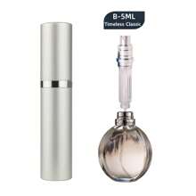 1pc Refillable Perfume Atomizer Empty Mini, TSA Approved, Travel 5ml Perfume Spray Bottle, Portable Fragrance Container For Man And Women, Amazing Gift