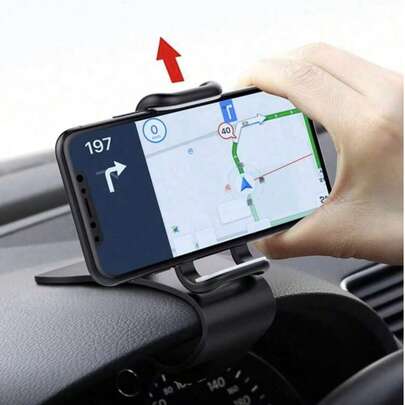 1 Giá đỡ điện thoại di động trên ô tô, giá đỡ GPS kẹp trên bảng điều khiển ô tô, giá đỡ điện thoại di động trên ô tô, phù hợp với hầu hết các điện thoại di động trên thị trường, tương thích với iPhone, điện thoại Android, quà tặng sinh nhật, gia đình, bạn bè, phụ kiện ô tô, giá đỡ điện thoại trên ô tô