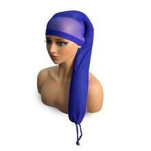 1pc Black Blue Pink Braiding Hair Sleeve For Dreadlocks Hair Extension Extra Long Sleeve With Elsatic Band For Crochet Hair Ultra Strech Dreadlock Tube Sleeve Jumbo Dreadlock Cap Head Wrap For Long Hair Styling Strechy Mesh Crochet Hair Net - Multicolor - View 12