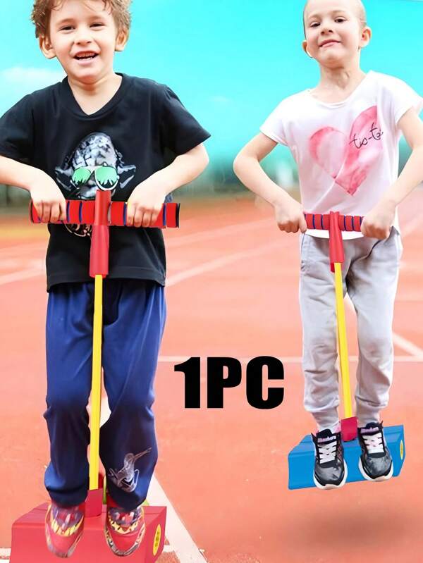 1PC Children's Jumping Pole Fun Toy, Parent-Child Interactive Indoor Game, Exercises Children's Sensory Ability, Enhances Children's Balance Ability, Suitable For Indoor And Outdoor Jumping Training Equipment, Promotes Full Body Function Development, Prepares A Fun New Year's Birthday Gift For Children