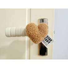 Herzförmige antistatische Türgriff-Abdeckung, Schlafzimmer Anti-Collision Baby Zimmer Dekoration