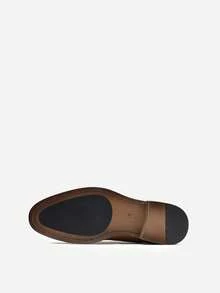 Men's Oxfords Formal Dress Shoes - Brown - View 7