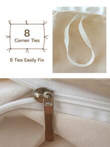 2/3件套波西米亚风3D立体绒面被套套装（不含被芯），（1个被套和半个枕套），四季皆宜的现代绒面床上用品套装 - 卡其色 - 查看 5