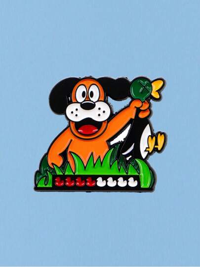 1PC Cartoon Cute Dog Badge Backpack Hat Decoration Pin Casual Brooch Suitable As A Gift For Friends Autumn-Winter Accessories,Suitable For Teens, Youth,Men,Casual, Outdoor, Athletic, Vacation, Graduation Gifts, Birthday, Daily Wear Halloween Accessories Teachers Day Jewelry Costume Accessories Bag Charms Office Accessories Christmas