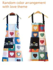 1 chiếc tạp dề vải lanh denim in hình mèo con dễ thương, có túi hình mèo và dây đeo cổ điều chỉnh được - Thiết kế mặt mèo con đáng yêu, thích hợp cho nấu ăn, làm bánh, vẽ tranh, dọn dẹp - Bền và thoải mái cho người yêu mèo. - Nhiều màu - Xem 5