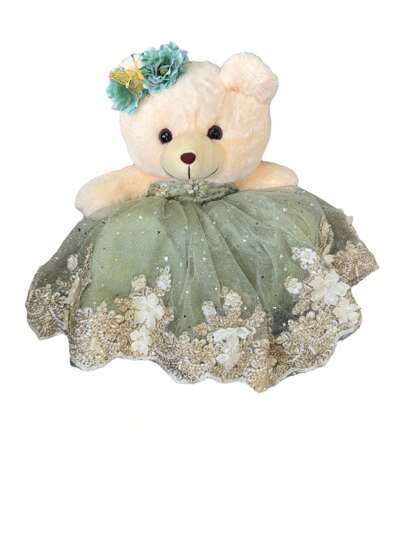 Oso de peluche para 15 años, XV años, felpudo, tierno y suave, tamaño especial para celebración, ideal como regalo decorativo y recuerdo