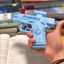 1pc 2025 New Creative Reversible Water Gun, Summer Beach Water Toy, Squirt Water Fight Mini Blaster, Gag Gift, Birthday/Holiday Gift - Multicolor - View 5