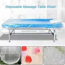 100pcs/Pack Disposable Transparent SPA Massage Therapy Bed Sheets, Waterproof Beauty Bed Cover, Table Cloth - Multicolor - View 5
