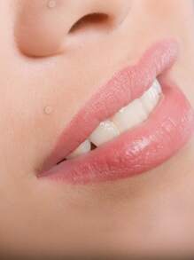 CIZME 10件/套 彩色UV透明唇钉，美杜莎唇环耳环，扁平耳骨耳环，耳部穿刺饰品，男女通用日常配饰 - Clear Lip Studs - 查看 4