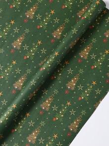 3 Pack Weihnachtsgeschenkpapier, Kraftpapier, Vintage-Weihnachtsgeschenkverpackungspapier, Weihnachtsdekoration, Partyzubehör für frohe Weihnachten, Heimdekoration, Zimmerdekoration, DIY-Geschenkverpackungsetiketten, Verpackungsaufkleber, Gastgeschenke, Weihnachtsgeschenke, Weihnachtsfeierdekoration, Weihnachtsdekoration, Dekoration für das neue Jahr 2026, Winterweihnachtsdekoration, Weihnachtsgeschenke für Zuhause, Weihnachtsdekoration - Weihnachtsgelbes Kraftpapier - Übersicht 6