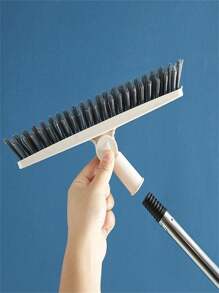 2/1 件可调节长柄硬毛地板刷 - V 型刷头,可深度清洁瓷砖缝隙和狭窄角落,商用家用户外卫生工具,便携式设计,耐用结构,清洁用品 - 彩色 - 查看 6