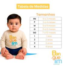 Camiseta Infantil Bebê Menino Manga Longa Pijama Super Confortável e Leve - Branco - Visão 2