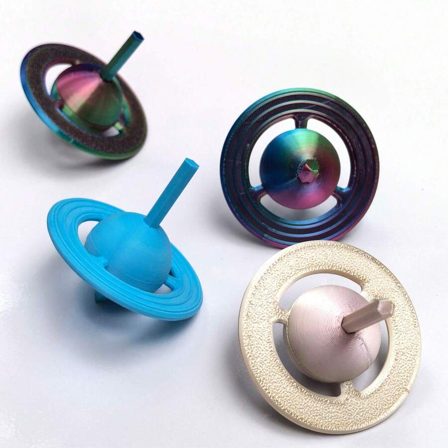 1pc Galaxy Gyro, Colorful Battle Gyro Toy For Teens, Halloween/Christmas/Birthday Party Gift, Multi-Player Interactive Toy, Creative Small Gift