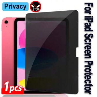 1pc Ipad Privacy Screen Protector, Ipad 10th Generation Case Friendly 9th 11th, Compatible With IPad (2025)/Apple IPad 11th Gen/IPad (11th Generation)/IPad 11-Inch (A16)/Air/Pro/1/2/3/4/5/6/7/8/9/10/11th Gen/7.9/8/9.7/10.2/10.5/10.9/11 Inch/12.9/13/2016/2017/2018/2019/2020/2021/2022/2023/2024/ Screen Protectors Of The Same Model, Including High-Definition Transparent, Bubble Free, Scratch Resistant
