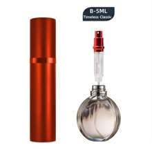 1pc Refillable Perfume Atomizer Empty Mini, TSA Approved, Travel 5ml Perfume Spray Bottle, Portable Fragrance Container For Man And Women, Amazing Gift