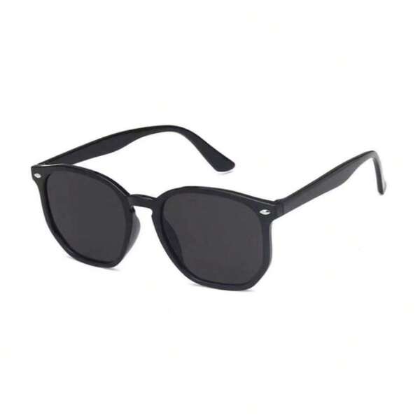 Óculos de Sol Hexagonal Feminino Masculino Quadrado com Proteção UV400 Retro Estilo Bloqueiro Ins