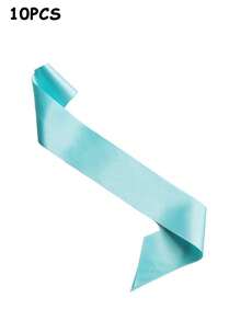 1pc/6pcs Customized Romantic Ribbon Belts; DIY Dress Up For Weddings, Parties, Birthdays, And Graduation Ceremonies; Customized Decorations; Gift Ribbon; Customized Gold Handwritten Fonts; Available In Multiple Colors; Customized Accessories For Brides And Bridesmaids. - A - View 42