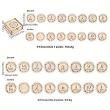 Baby Grundausstattung Baby Zubehör Holz Baby Monatsmeilen Karten mit Ankündigungsschild Schwangerschaft und Baby Shower Geschenke für Jungen und Mädchen Neugeborenen Fotografie Requisiten Neugeborenes Baby Mädchen Neugeborenes Baby Jungen Weihnachtsgeschenke