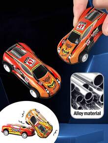 5/10/15/20pcs Random Style Pull Back Toy Cars - Mini Vehicles Toy Bulk Party Favor Race Cars - Goodie Bag Stuffers, Pinata Fillers For Boys Girls Toddlers - Holiday Gifts - Multicolor - View 9