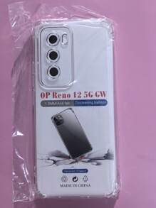 1 件 OPPO 透明防震保护壳，适用于 OPPO、Nothing 和 OnePlus 系列，手机壳，手机保护膜，手机壳，手机保护套，防震手机壳，透明手机壳，简约手机壳，纯色手机壳，透明手机壳，TPU 防震手机壳（军用级减震），超薄手机壳防水防摔防刮