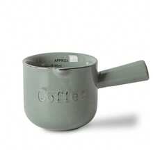 APPKER 粉色浓缩咖啡杯、浓缩咖啡陶瓷量杯、带手柄的 90 毫升浓缩咖啡杯、带 V 形嘴的浓缩咖啡杯、用于制作浓缩咖啡起泡的咖啡壶