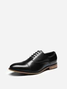 Men's Oxfords Formal Dress Shoes - Black - View 4