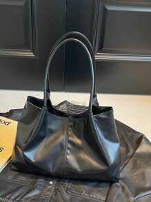 Geantă de damă nouă cu design unic, mâner dublu, capacitate mare, geantă de umăr pentru uz casual și zilnic, potrivită pentru vacanțe, naveta și cumpărături