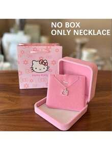 Sanrio Sanrios Śliczny Hello Kitty Słodki Naszyjnik Wisiorek Kotek Upominek na Imprezę Dekoracyjne Akcesoria Prezenty Urodzinowe