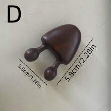 木质环形按摩器，精细身体刷脂按摩工具，哥伦比亚女士淋巴引流健身配件套装 - 彩色 - 查看 16