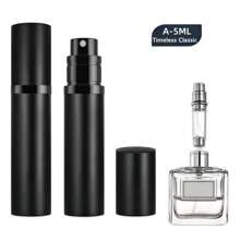 1pc Refillable Perfume Atomizer Empty Mini, TSA Approved, Travel 5ml Perfume Spray Bottle, Portable Fragrance Container For Man And Women, Amazing Gift