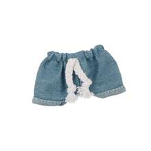 Le tenue 2 pièces comprend un haut à capuche et un short en jean. Le design à cordon de serrage sur le sweat-shirt à capuche et le short ajoute une touche mignonne, convenant aux poupées de 14 cm à 17 cm de taille. L'habillage, la collection et le style de poupée sont des combinaisons courantes, créant un look jeune et décontracté. (Poupées non incluses) - Multicolore - Voir 12