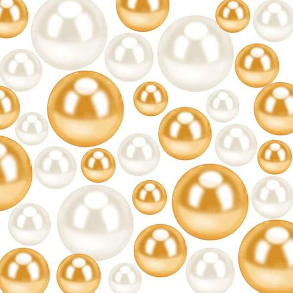 300 piezas de perlas de relleno, perlas artificiales sin agujero para rellenar jarrones, centros de mesa de velas, decoración del hogar para bodas, cumpleaños, fiestas temáticas, Halloween, Navidad, centros de mesa (incluye perlas de agua) Decoración de habitación Florero Jarrón de vidrio