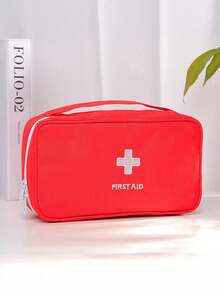 Travel Home Portable Small Medicine Bag With The Small Medicine Bag Small Storage Bag Medicine Convenient Package Organizer With Mesh Grid Large Capacity Purse Large Dual-Zipper Toiletry Bag With Multiple Compartments For Women/Men Short Distance Travel Toiletries Bag Travel Essentials Storage Bag For Back To School Waterproof Storage Bag