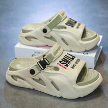 Letnie, nowe, męskie sandały Bionic Outdoor Beach Resort w stylu kurortu plażowego, wygodne, grube i miękkie, uniwersalne, do jazdy samochodem i wypoczynku. - Miętowy Zielony - Zobacz 7