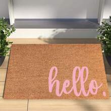 Door Mats For Front Door, Personalized Doormat, Hello Rugs With Logo 24" X 16" Outdoor Entrance Mat Outside Mat Home Mat