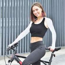 1 件透气防紫外线冰丝套，适合户外运动和高尔夫活动。长袜、发饰、发带、胸针、眼镜、学校用品、奖牌、伊斯兰头巾、豪华新娘皇冠、女士围巾、臂套、披肩、女士太阳镜、袜子、女士腰带、女士手套、男士太阳镜。 - 多色 - 查看 6