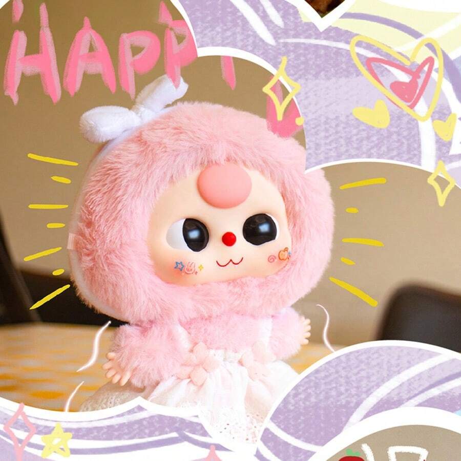 1pc 3-Year-Old Career Dreamer, Cute Doll Plush Doll Pendant Decoration