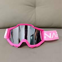 1 pieza Gafas de equitación para exteriores, Gafas anti-polvo para motocicleta y todoterreno, Gafas de esquí resistentes al viento, Gafas de protección ocular, Gafas anti-viento y arena - Multicolor - Ver 7