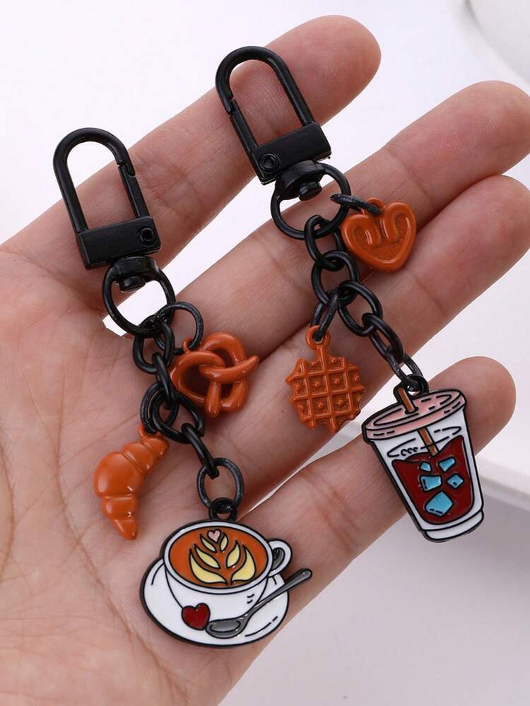 Portachiavi in Pelle a Forma di Cuore Fatto a Mano, Ciondolo per Borsa da Donna, Regalo Promozionale, Produttore di Portachiavi di Lusso