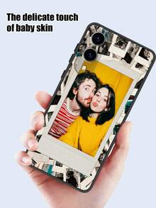 1 件定制照片保护手机壳适用于 Apple 16 Pro Max/16 Plus/17 Pro Max/17 Air、S24U/A17、Redmi、防震、感恩节、万圣节个性化礼物